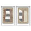 Puzzle Catcher Set Shadowbox Abstract Print by Oliver Gal, Black Frame, 10 x 15-742621154-742621157