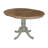 Ingbert Extendable Solid Wood Pedestal Dining Table-584627853
