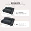 Canapé pour chat pour animaux de compagnie - Canapé-lit pliable pour animaux de compagnie à double couche, lit pour animaux de compagnie moyen et petit avec molleton en velours côtelé doux de qualité supérieure-149817700-149817698