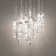 Minx Cluster LED Lights Round Pendant