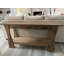 Console rustique en teck recyclé-105725672