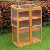 29.9" W x 18.5" D Cold Frame Greenhouse