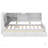 Wood Twin Size Platform Bed With Storage Headboard, Shelves And 2 Drawers-402704451