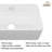 Fireclay Farmhouse Apron Kitchen Sink with Touchless Kitchen Faucet-80998437