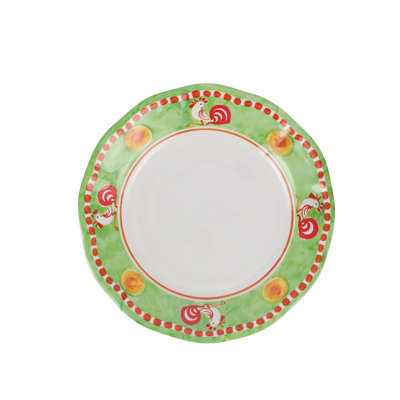 Assiette à salade en mélamine campagne gallina