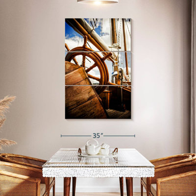 Mehar Wooden Boat Helm