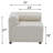 Briar U-Shaped Upholstered Sectional Sofa-469683492