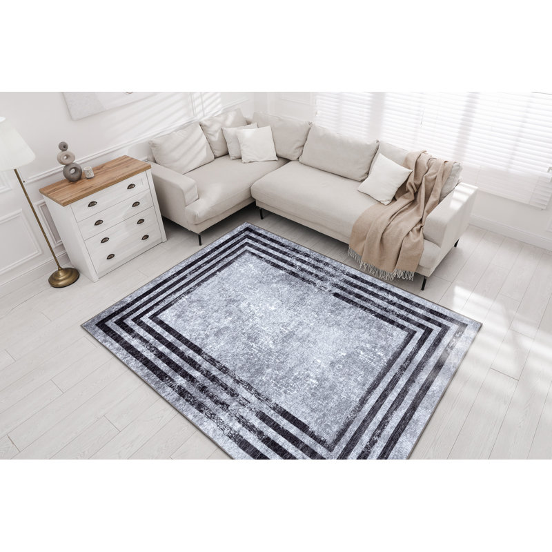 Miro Geometric Area Rug, Rectangular 140 x 190cm
