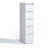 5 Drawer Metal Vertical File Cabinet With Lock Office Home Steel Vertical File Cabinet For A4 Legal/Letter Size-1862540514