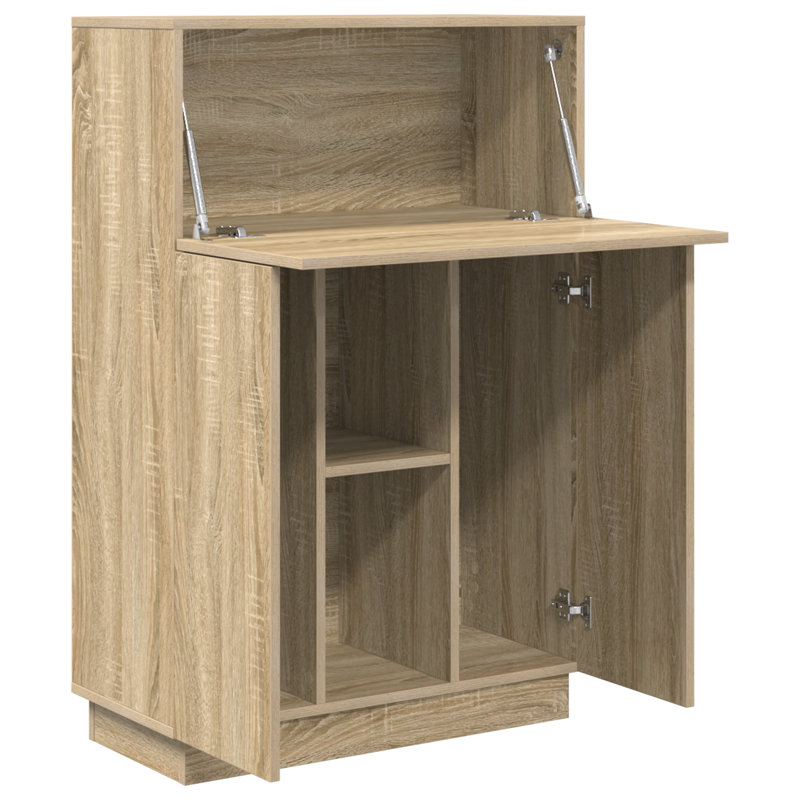 Writing Desk Engineered Wood Large, Sonoma Oak