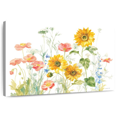 Harnek Floursack Florals On White I