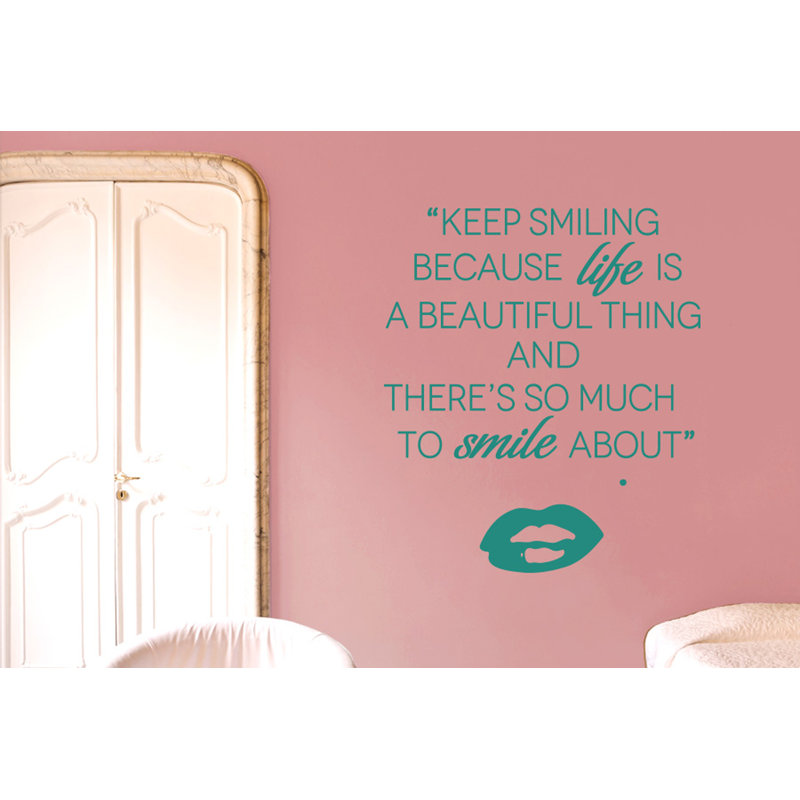 Wall Decal, Aqua Green, Large