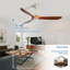 Ventilateur de plafond moderne à 3 pales avec télécommande Nicola-93333242
