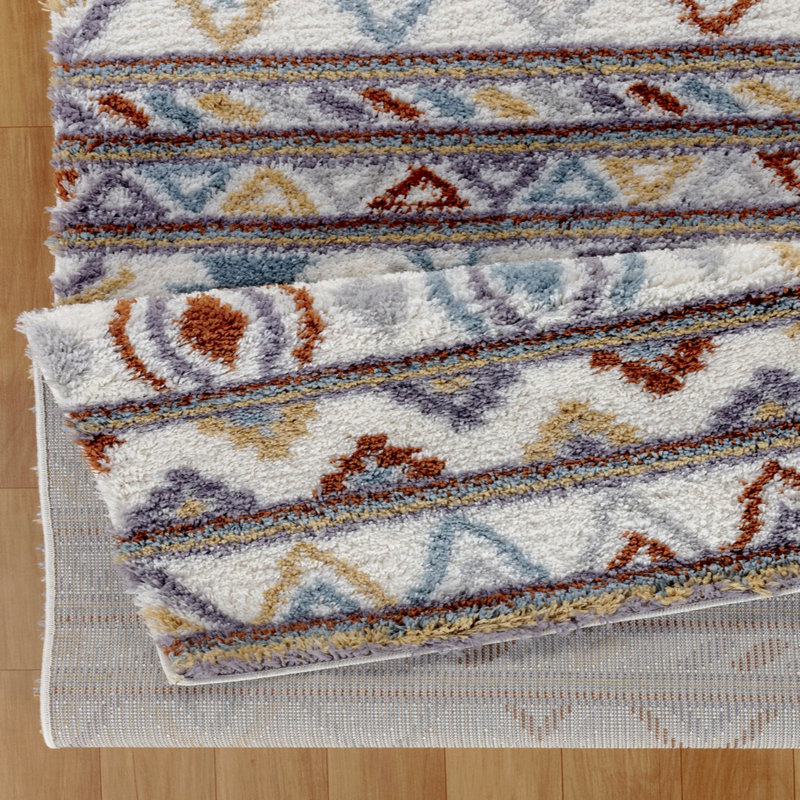 7 pi 10 po X 9 pi 10 po Tapis à poils longs, Rectangle 7 pi 10 po x 9 pi 10 po