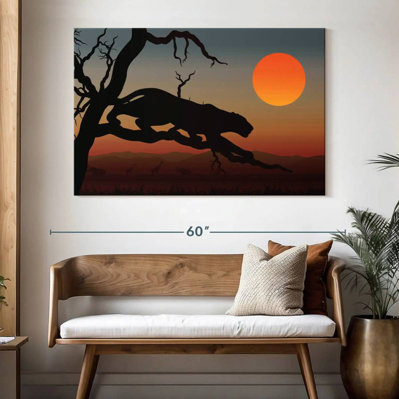 Brampt Panther Shadow, 34" H x 51" W