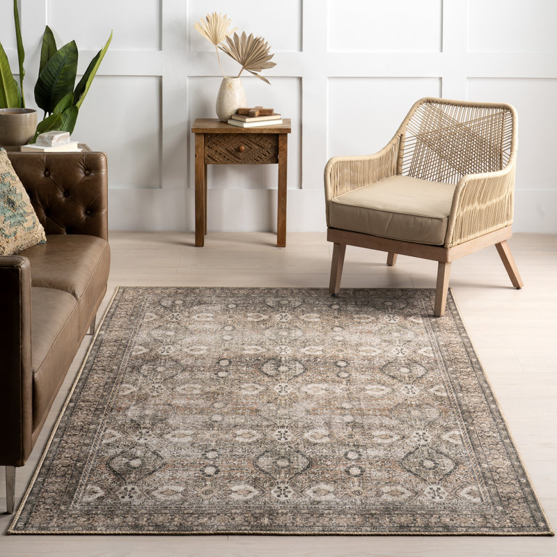 Tapis en jute mélangé Jeccica, Rectangle 10 pi x 13 pi