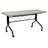 Jenely Rectangle Flip Top Training Table with Casters-1046681980
