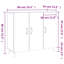 Colvell 90cm Sideboard-1994596107