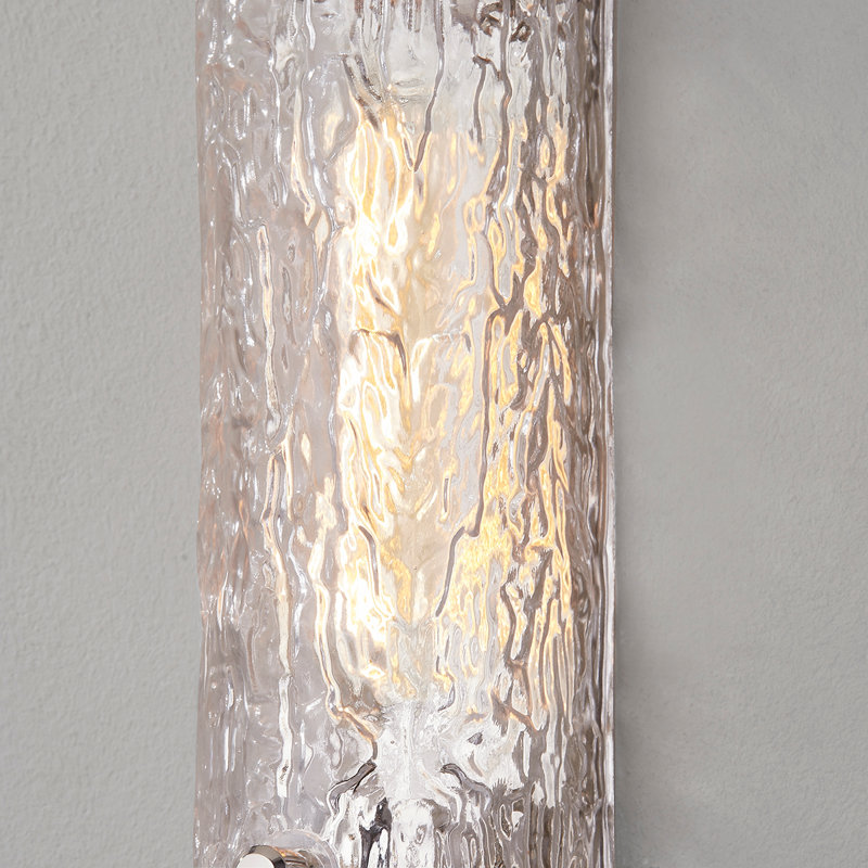 HARWICH 1 LIGHT WALL SCONCE, Polished Nickel