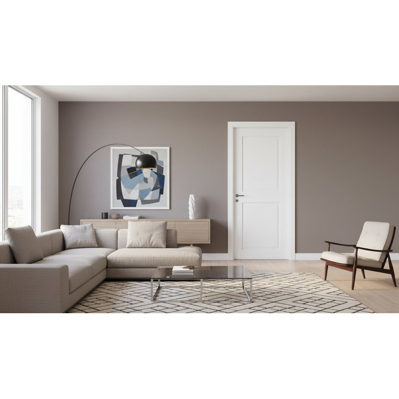 Sommier carré blanc 2 couches