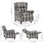87.5cm Wide Glider Wing Chair Recliner