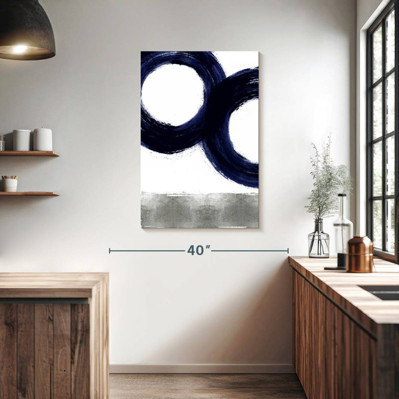 Avery Gravitate Blue III, 39" H x 26" W