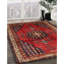 Tapis oriental rouge / brun / bleu marine-228946385