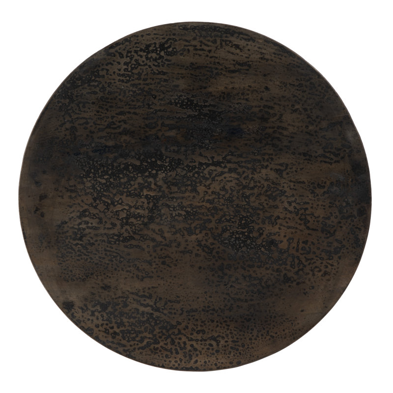 Table basse ronde H 23,5 po Hattie