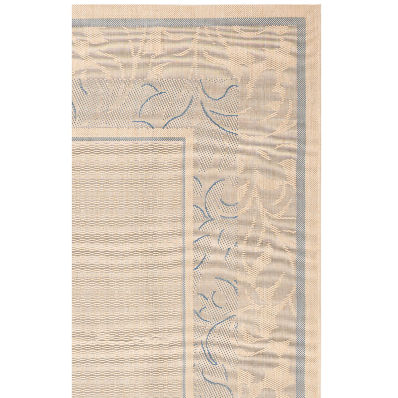 Tapis d'intérieur / extérieur à fleurs Herefordshire Performance, Rectangle 6 pi 7 po x 9 pi 6 po