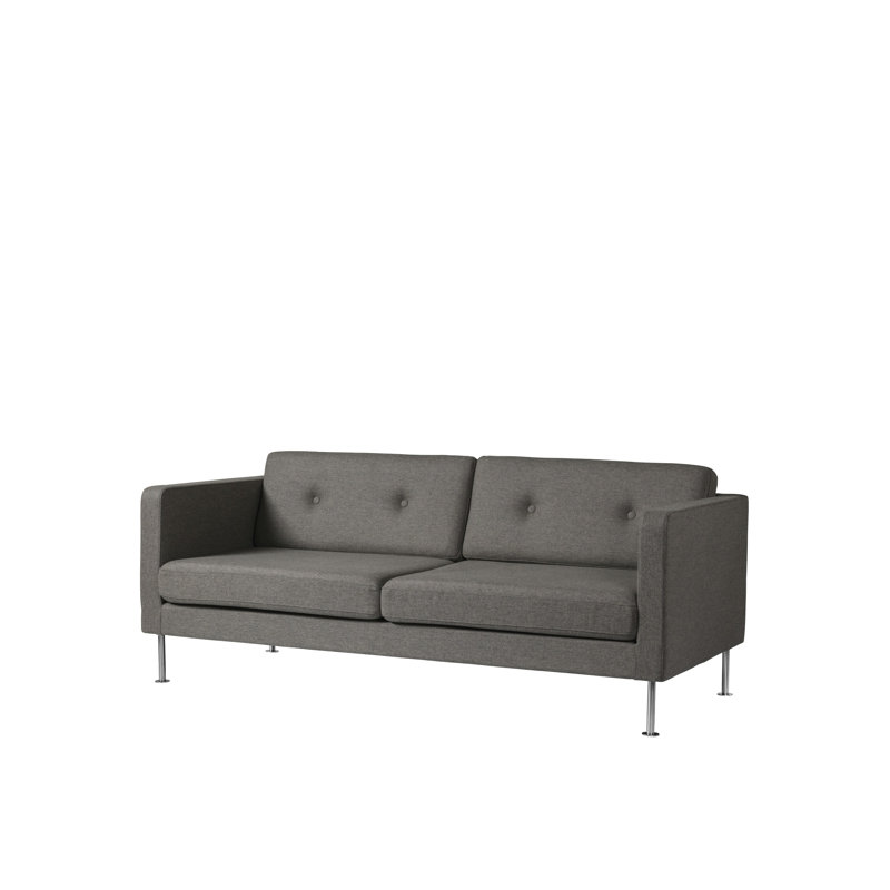 Firhoj Sofa, 32.28" H x 77.95" W x 34.65" D, Gray Wool
