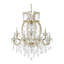 Lustre en cristal 18 lumières Traditional