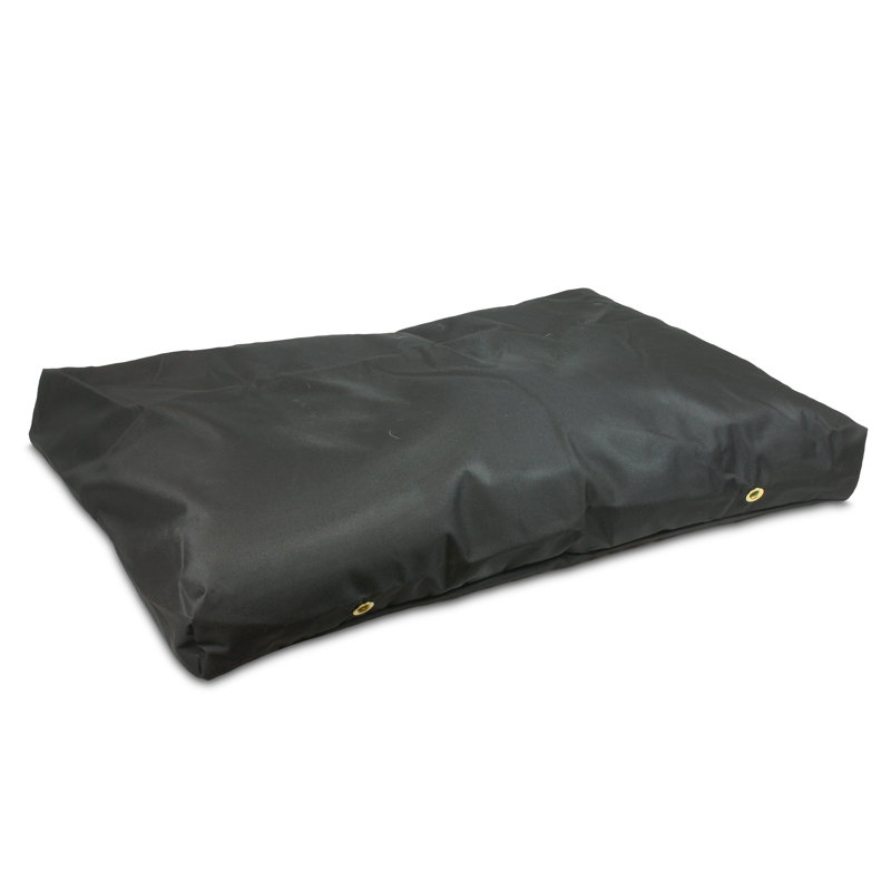 Lit pour chien intérieur / extérieur Snoozer, Grand (H 4 po x l 54 po x P 36 po), Noir