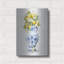 'Lemons And Chinoiserie C' by Jean Plout Metal Wall Art-1566922886