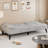 Adjustable Loveseat Sleeper With Retractable Cup Holders-2098208306