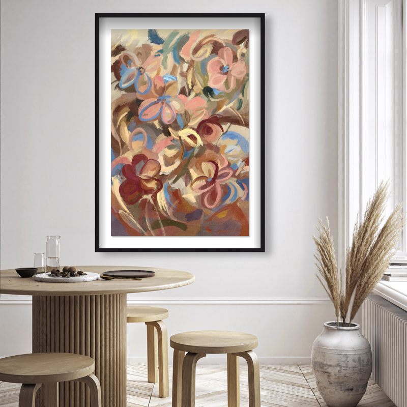 Moving Eden Print by Oliver Gal, 55.5"H x 37.5"W, Black Shadowbox