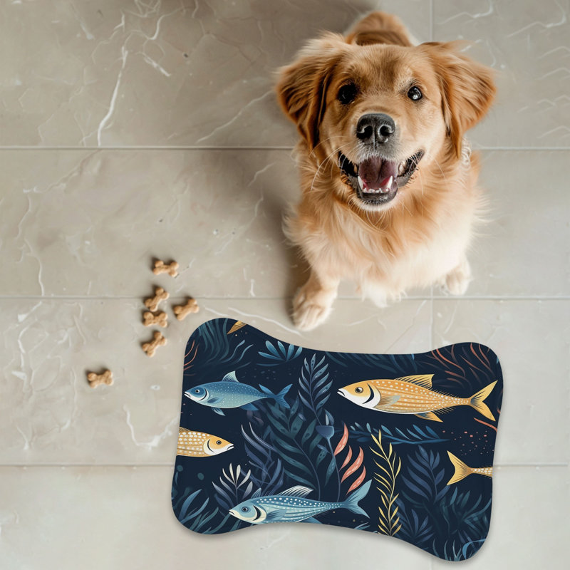 Soft Waves - Tapis d'alimentation en os 1 pièce