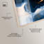 «Blue Deep II Shadowbox», impression d'art mural Blue Geode par Art Remedy-115123420-115123422