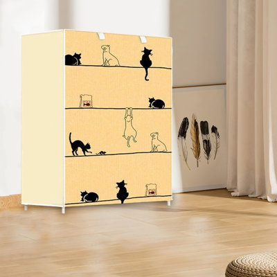 Shoe Storage Rack 4 Layer Shoe Rack Suitable For Closet Front Door Entrance Stackable Shoe Storage In Any Combination Space Saving Small Shoe Rack