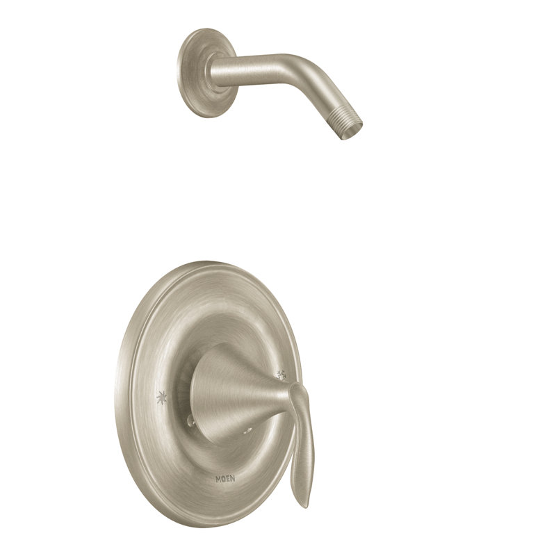 Eva Posi-Temp Pressure Balance Shower Less Shower Head, Brushed Nickel
