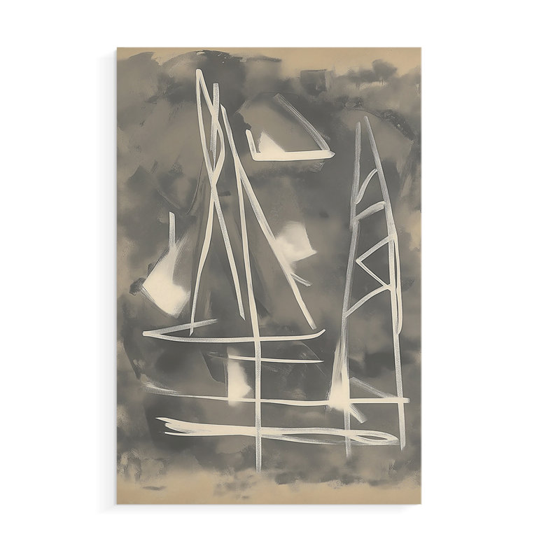 Série ABSTRACT DCCD - Impression sur toile seulement - NON-CADRE, H 18 po x l 12 po
