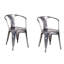 Chaise de patio empilable Nunes-1971610960