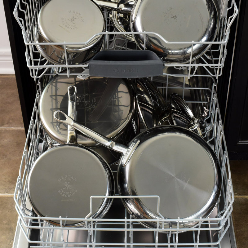 Hestan NanoBond 10-Piece Stainless Steel Cookware Set