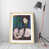 White Framed