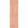 Premium Machine Washable Prisco Salmon Rug