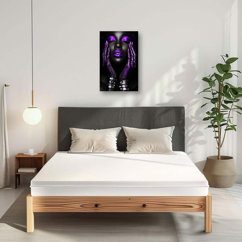 Wrapped Canvas Print, Purple
