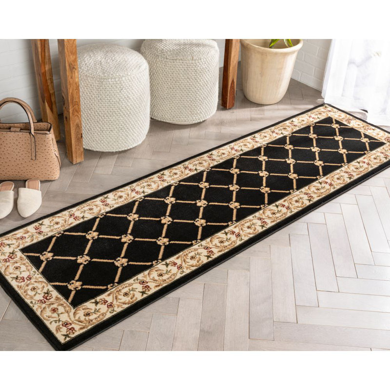 Heckson Oriental Synthetic Area Rug, Runner 67 x 220cm