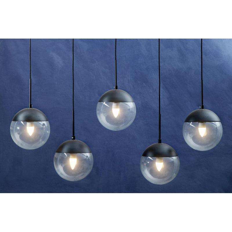 Royce 5 - Light Black Kitchen Island Pendant