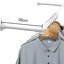 120cm Wall Mounted Clothes Rack
