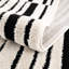 Tapis noir en polypropylène tissé à la machine Jdan-1951811664