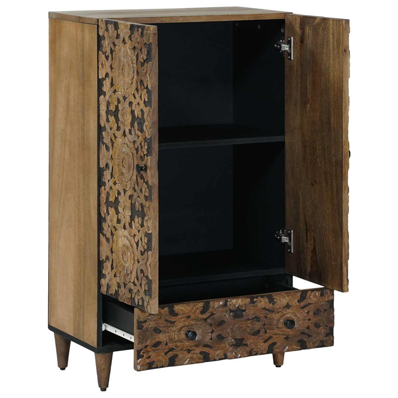 60cm Solid Wood Sideboard